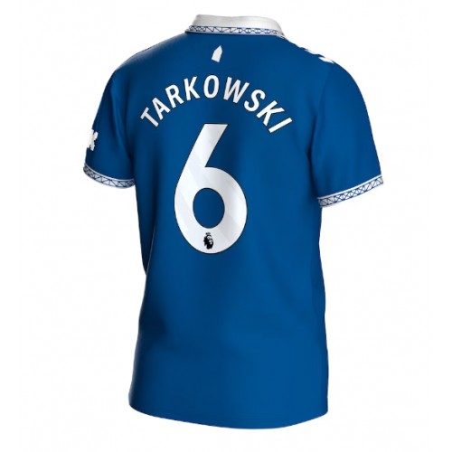 Fotballdrakt Herre Everton James Tarkowski #6 Hjemmedrakt 2023-24 Kortermet